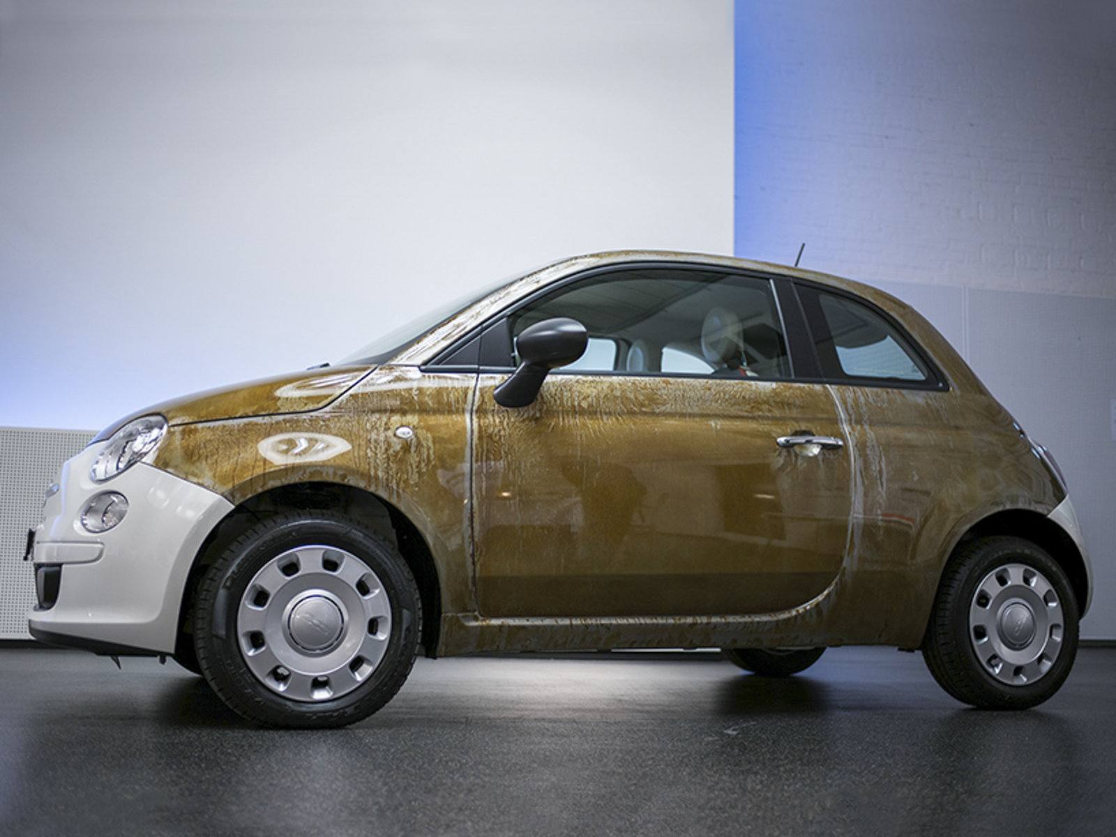 Kunstwerk Fiat 500