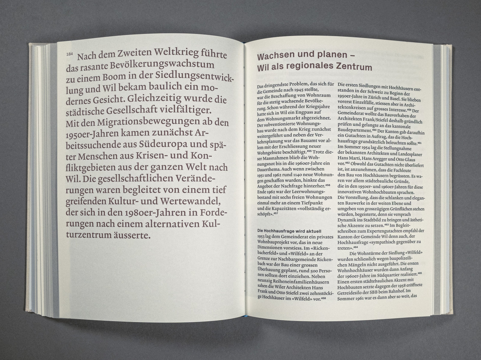 Buch «Stadt auf dem Land. Wil vom 19. Jahrhundert bis zur Gegenwart.»&nbsp;